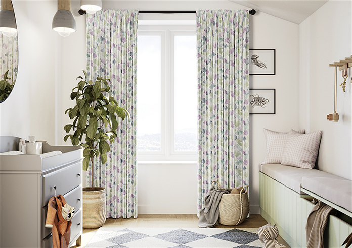 Palm Beach Faux Silk, Fantasy - Made to Measure Curtain - Image 3